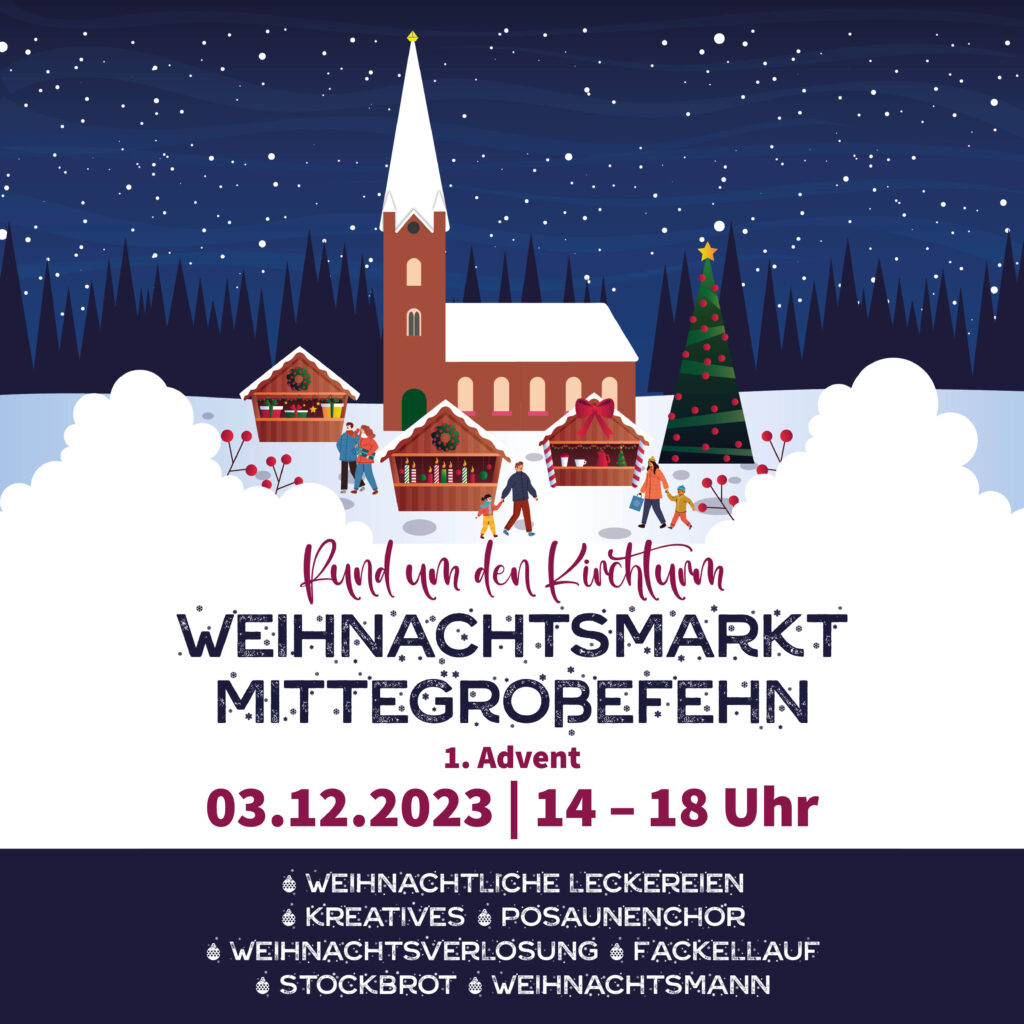 Weihnachtsmarkt in Mittegroßefehn am 03.12.2023