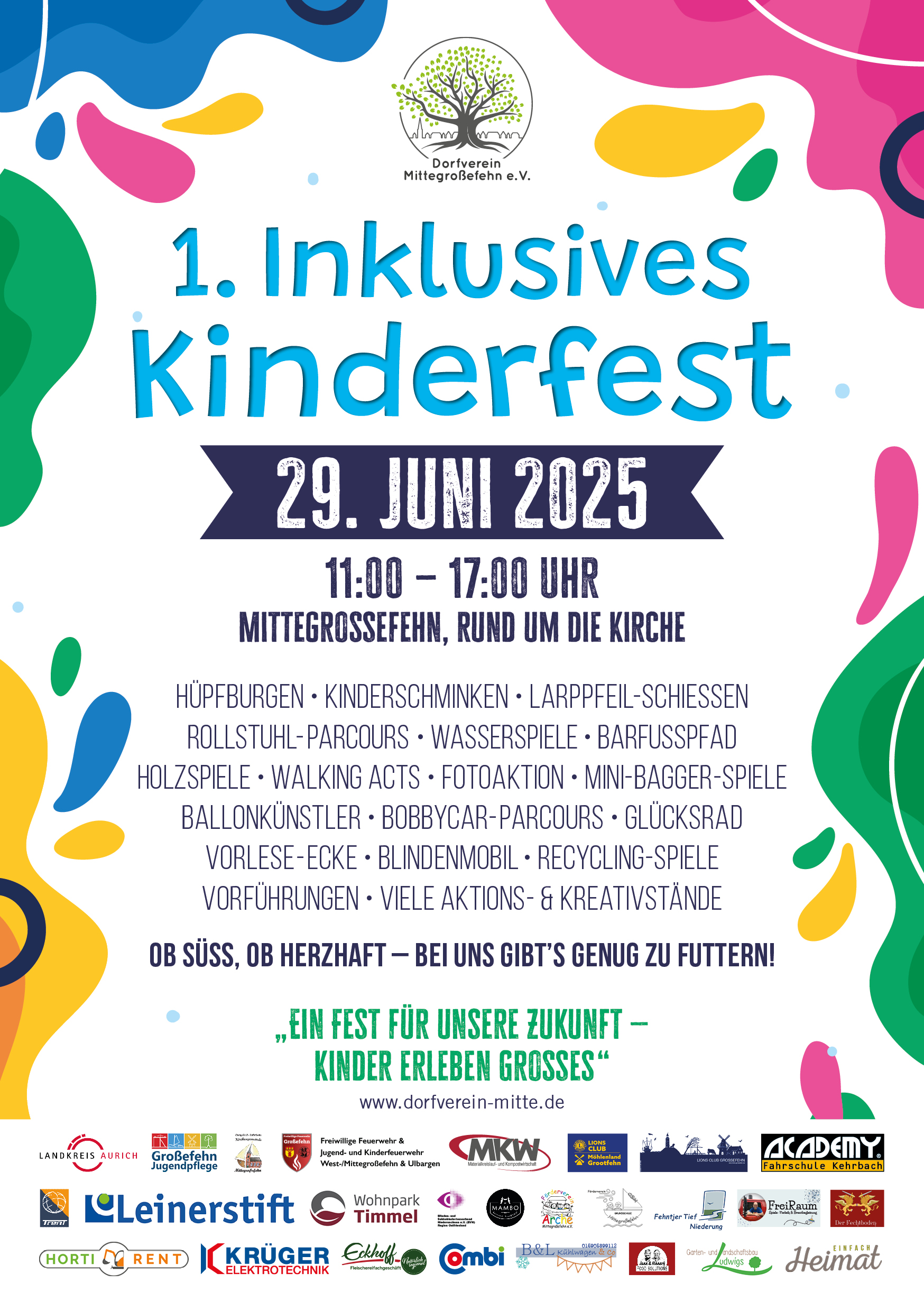 1. Inlusives Kinderfest in Mittegroßefehn